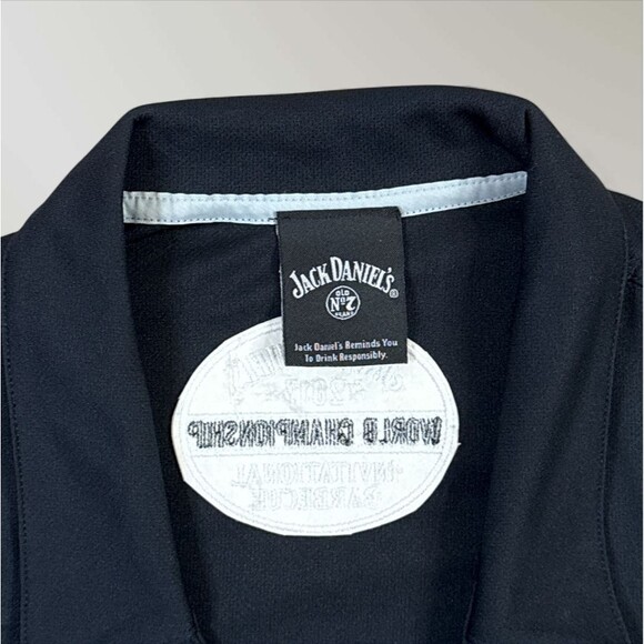 Jack Daniel's 2017 Invitational BBQ Women's Polo Short Sleeve Embroidered Sz XXL - Picture 5 of 8